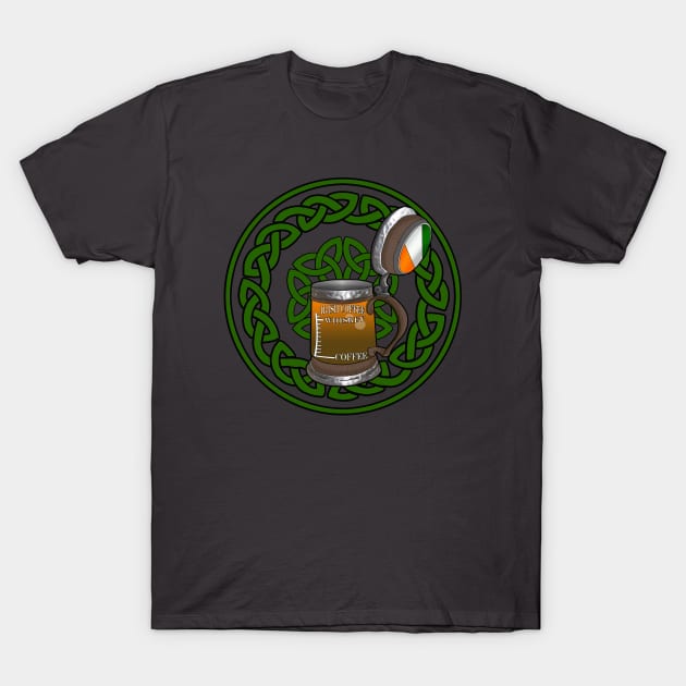 Irish Coffee T-Shirt by lytebound